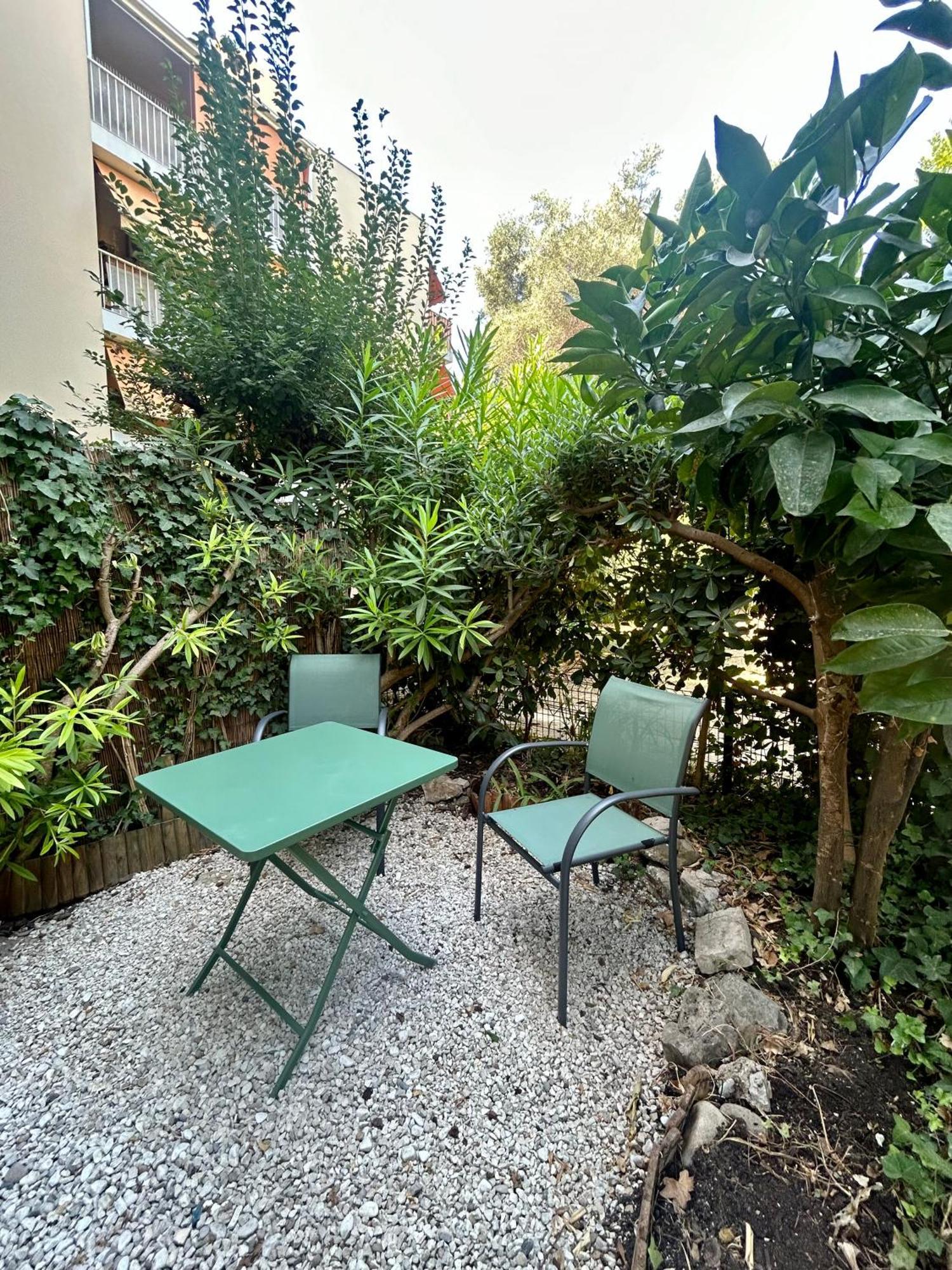 Charmant Studio Avec Jardin Αντίμπ Εξωτερικό φωτογραφία